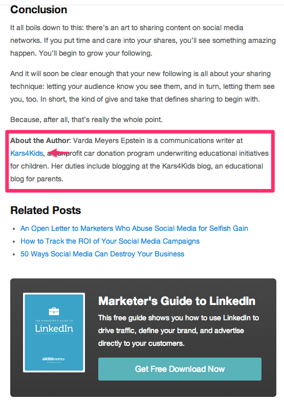 kissmetrics guest post