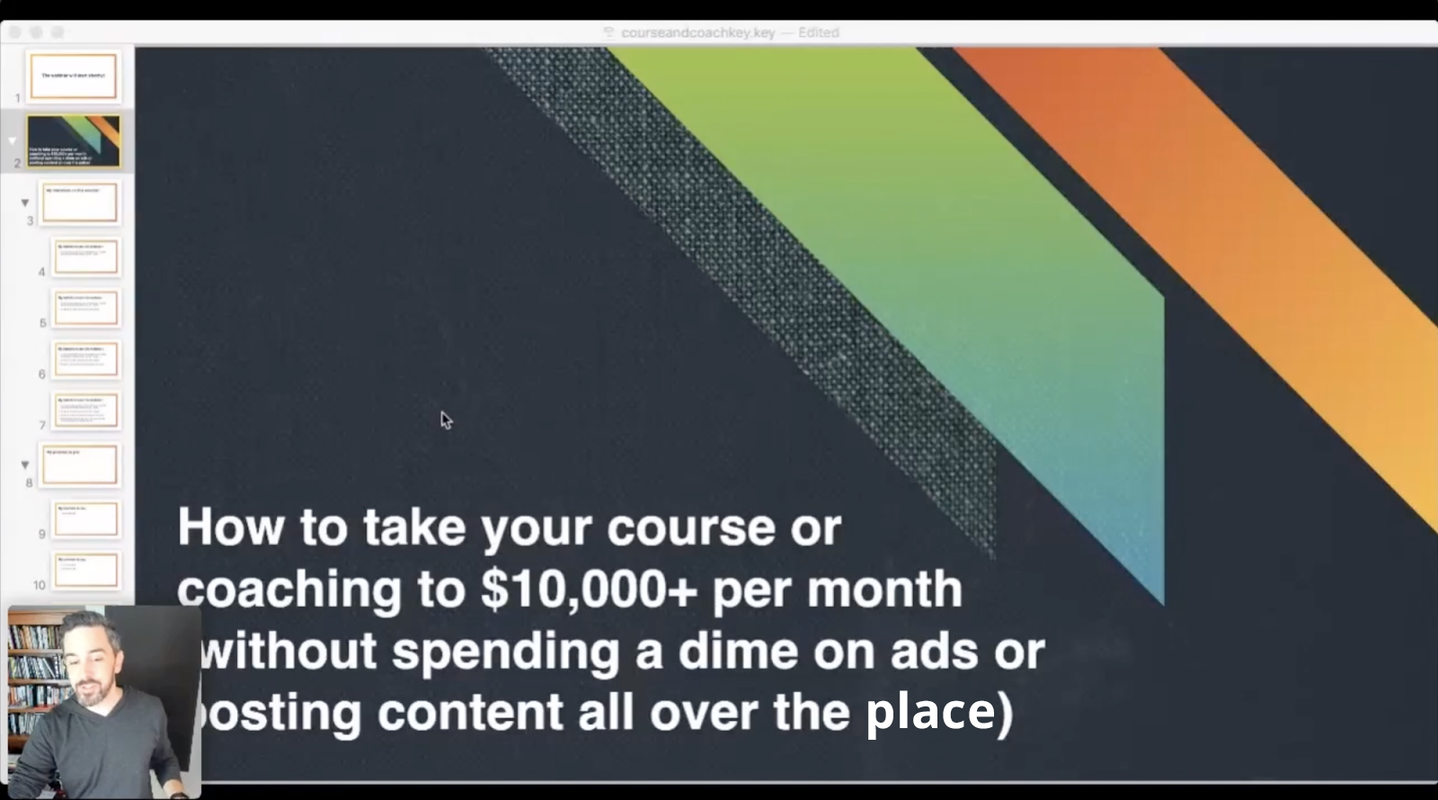 Modify your webinar